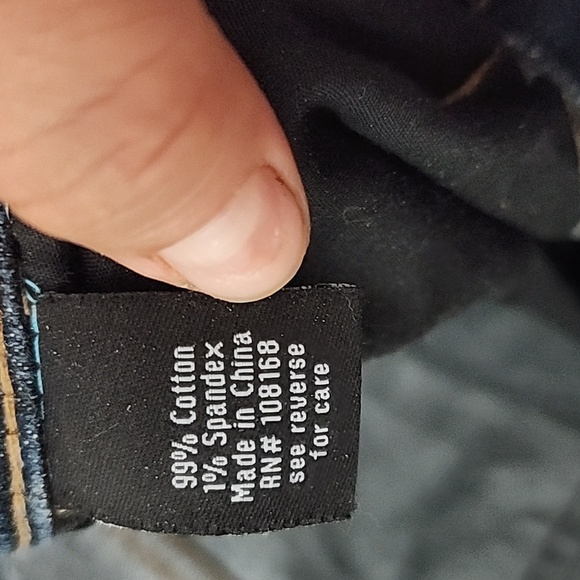 RSQ Dark Blue Skinny Jeans for Men - Picture 6 of 6